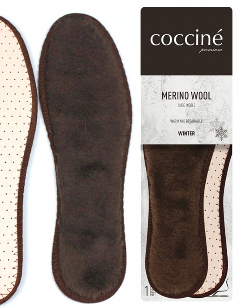 Meriinovildist talvised sisetallad - Coccine Merino Wool (1 paar)